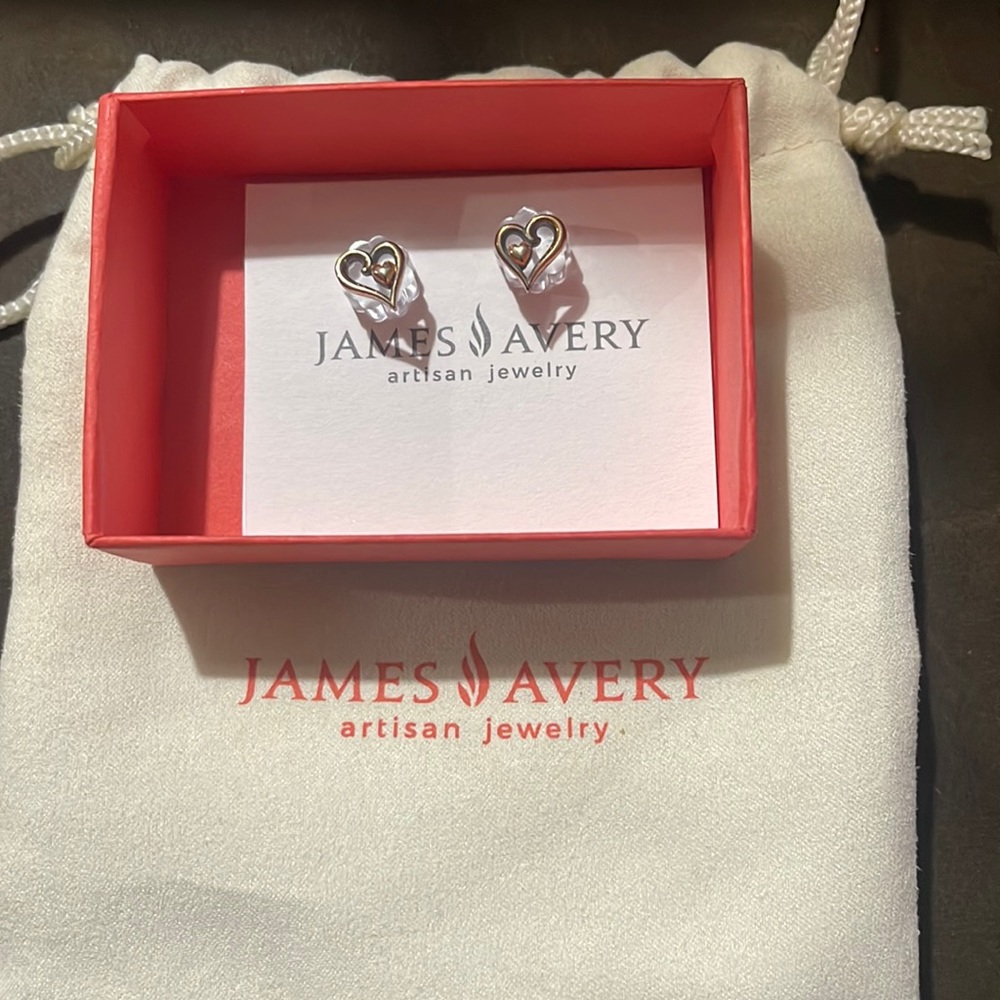 James Avery Earrings NEW